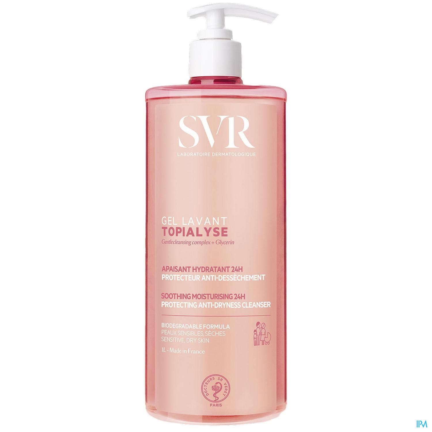 SVR TOPIALYSE GEL LAV 1L