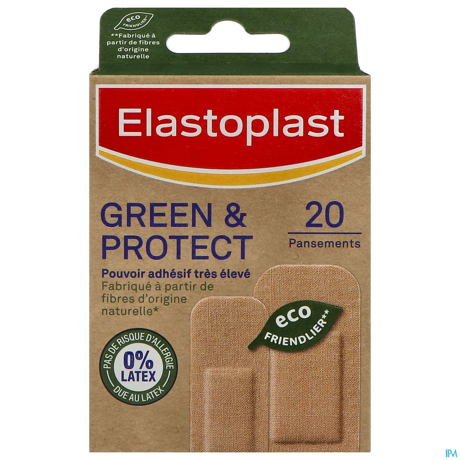 ELASTOPLAST PANS GREEN&PROT 2T X20