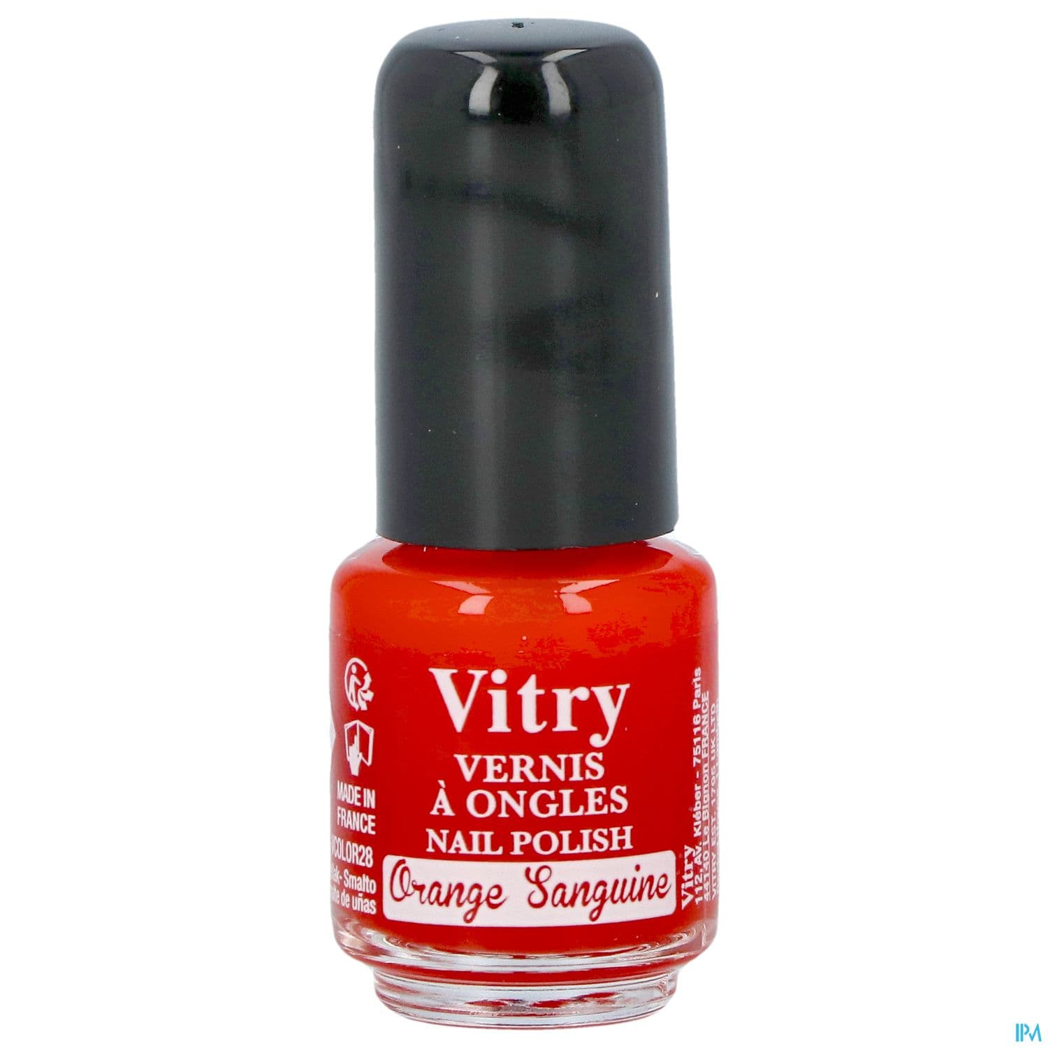 Vitry Vernis Ongles Orange Sanguine Mini 4ml