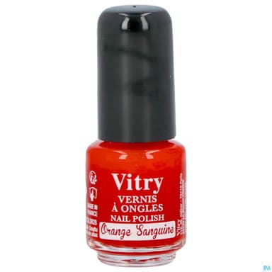 Vitry Vernis Ongles Orange Sanguine Mini 4ml