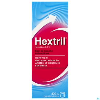 Hextril 0.1% Bain De Bouche 400ml