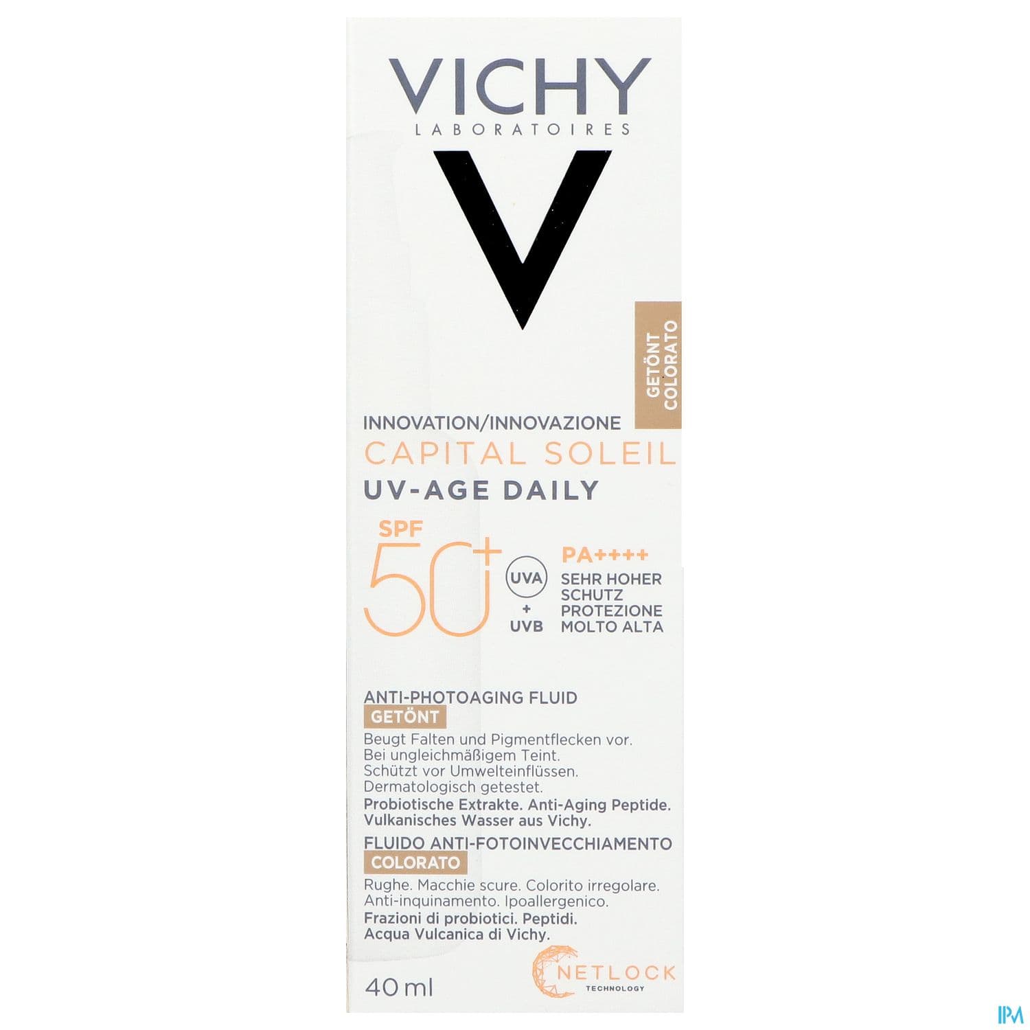 CAPITAL SOL UV-AG SPF50+ LIGHT40ML