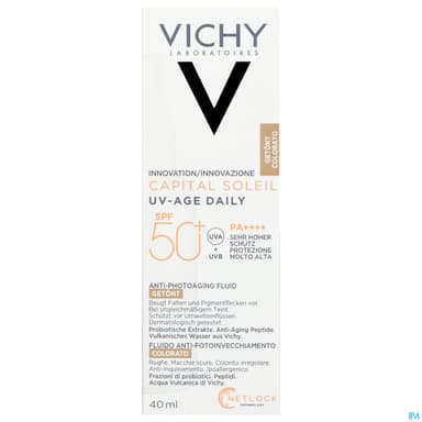 CAPITAL SOL UV-AG SPF50+ LIGHT40ML