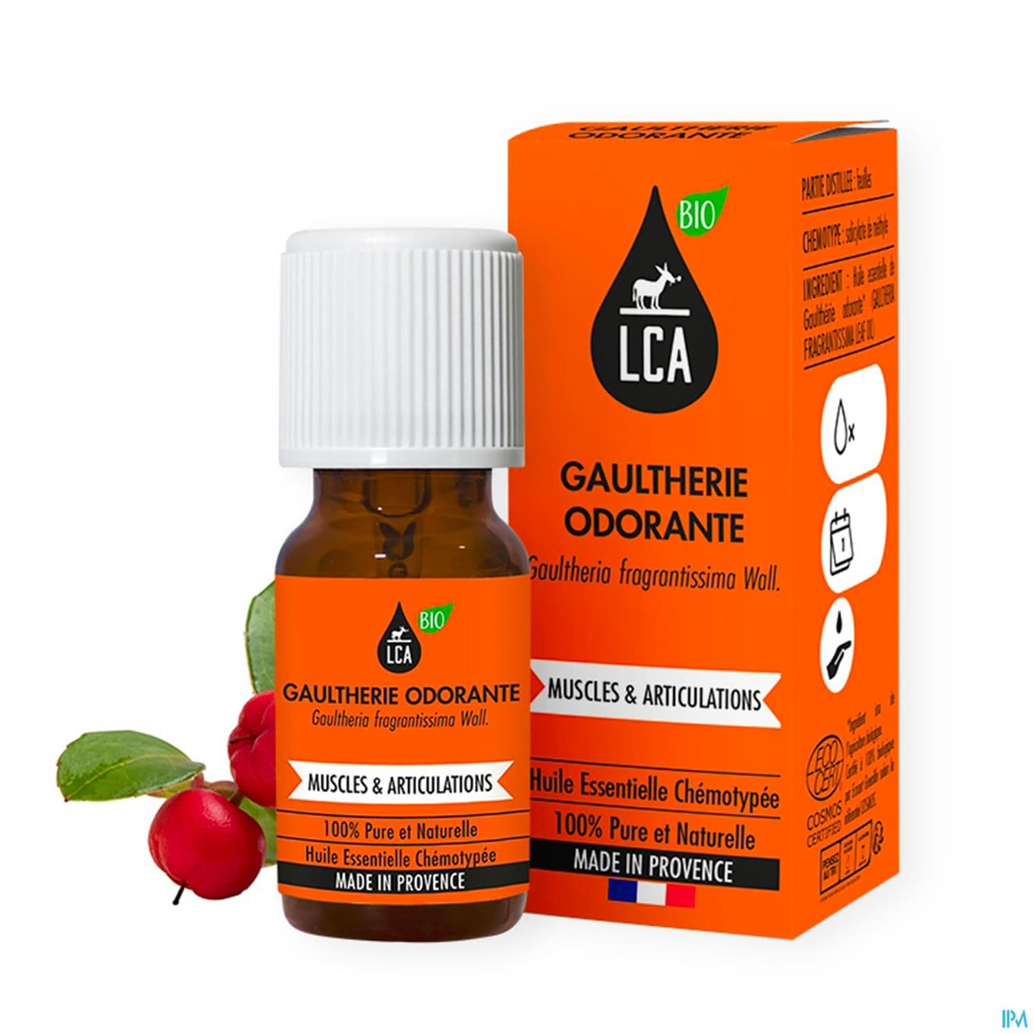 Lca Huile Essentielle De Gaultherie Odorante Bio 10ml