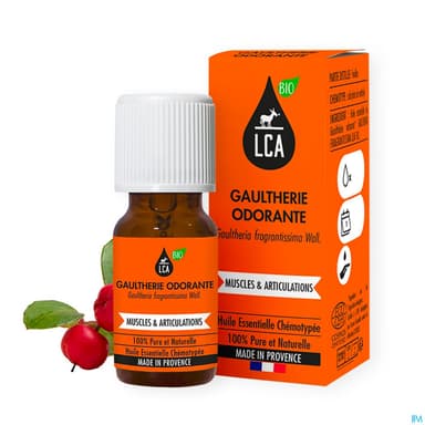 Lca Huile Essentielle De Gaultherie Odorante Bio 10ml
