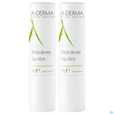 ADERMA DUO STICK LEVRES 4GR