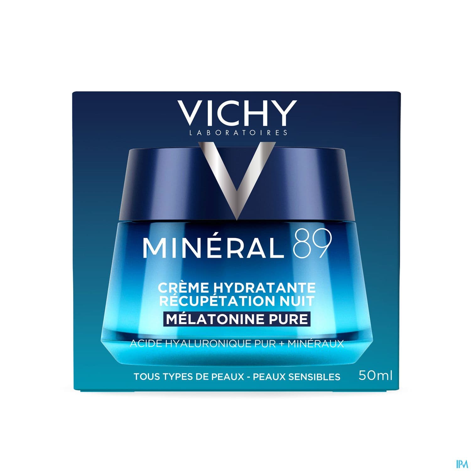 VICHY MINERAL89 CR NUIT MELAT 50ML — Pharmacie Lafayette Bordeaux