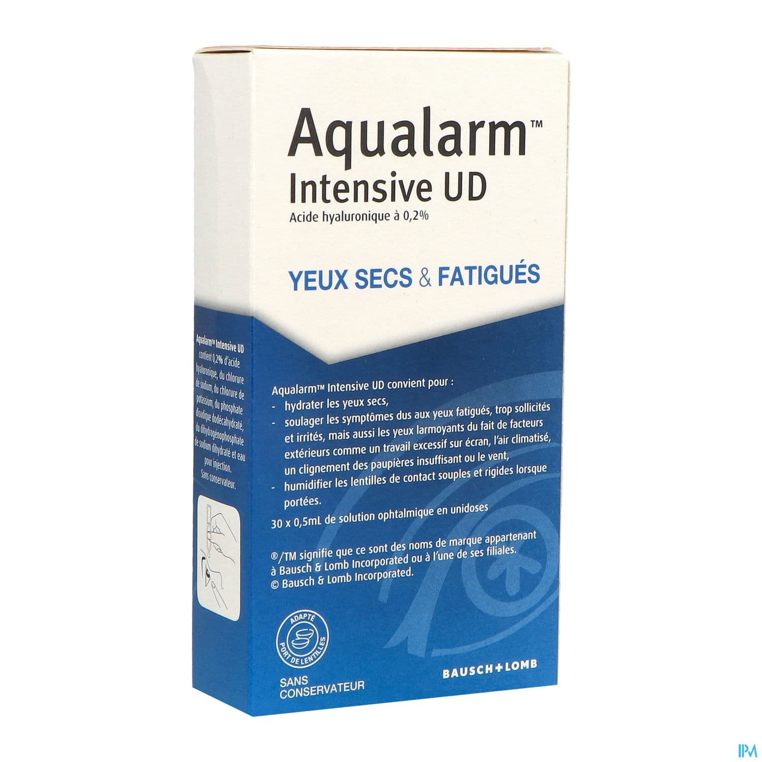 Aqualarm Intensive Solution Ophtalmique Unidose 0ml5 30