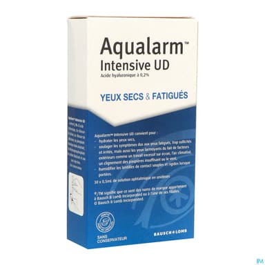 Aqualarm Intensive Solution Ophtalmique Unidose 0ml5 30
