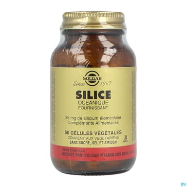 Solgar Silice Oceanique Gelule Vegetale 50