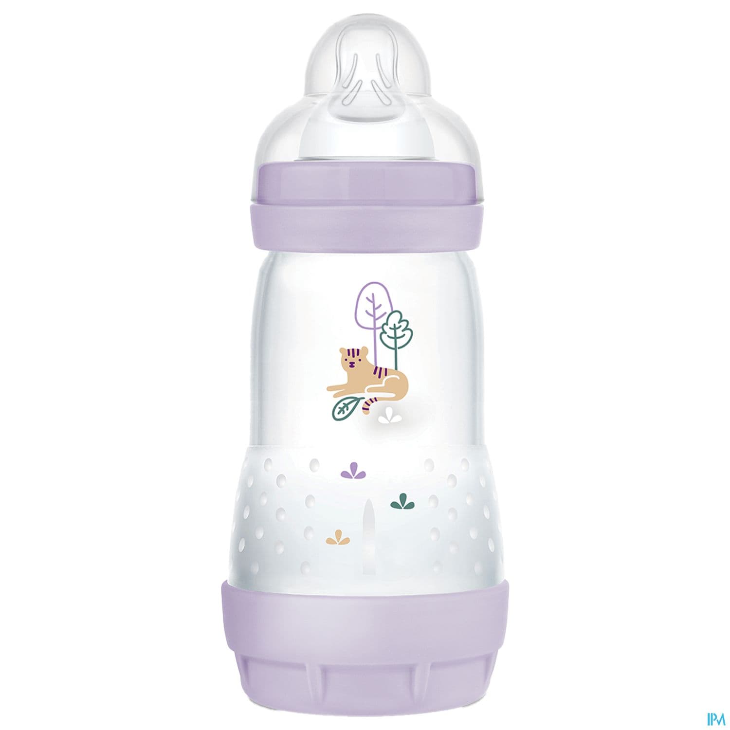 MAM BIB E ST A/COL LILAS D2 260ML