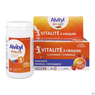 ALVITYL VITALITE CPR A CROQUER 30
