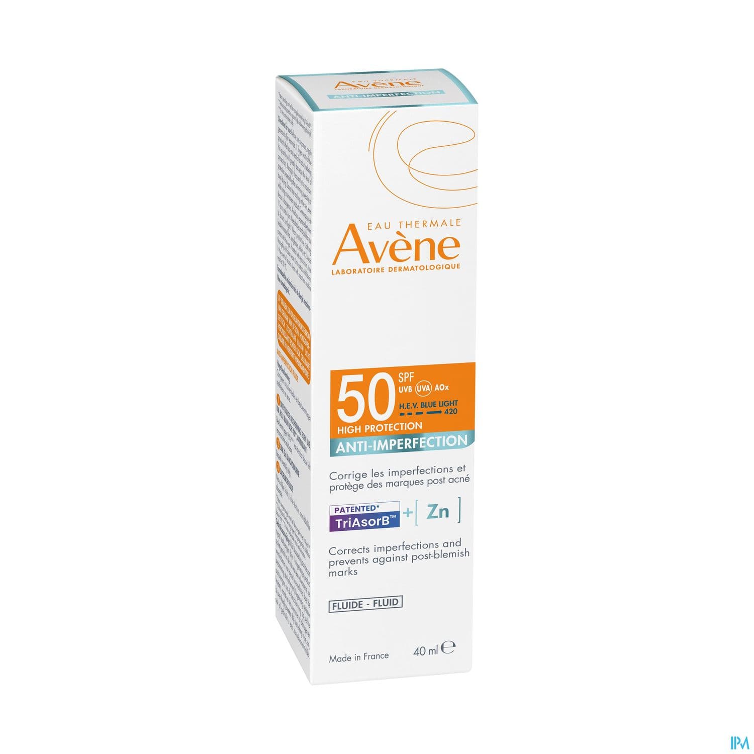 AVENE SOL SPF50 A/IMPERFECT 40ML