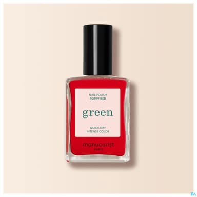 MANUCURIST VAO GREEN POPPY RED15ML