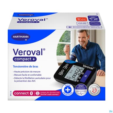 Hartmann Veroval Tensiometre Compact+ Bras Bpu26