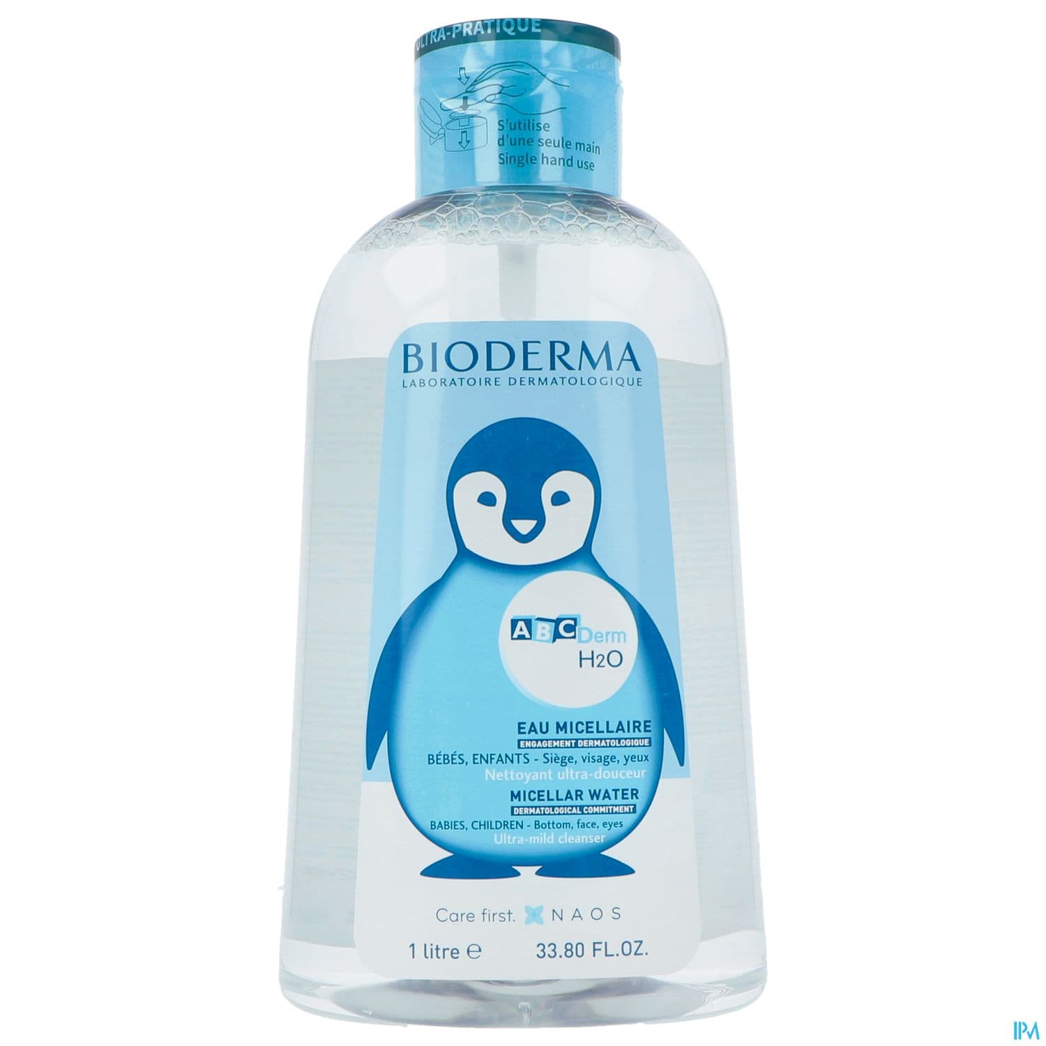 ABCDERM H2O SOL MICEL POMPE 1L