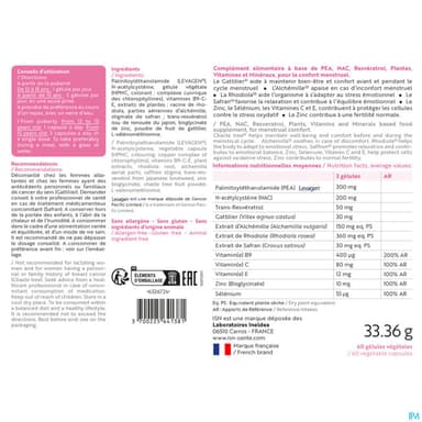 Ineldea Isn Endomelia Confort Menstruel Gelule 60