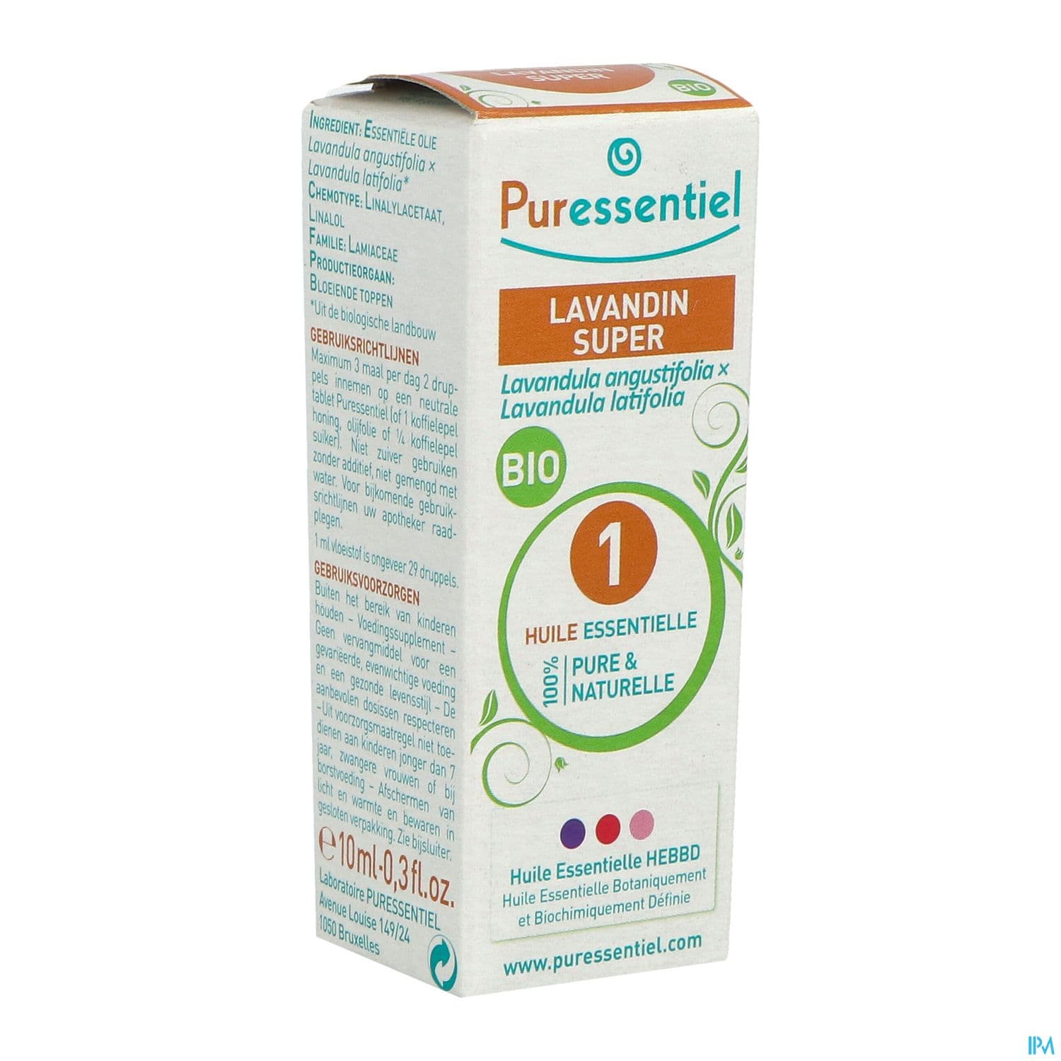 Puressentiel Huile Essentielle Lavandin Super Bio 10ml