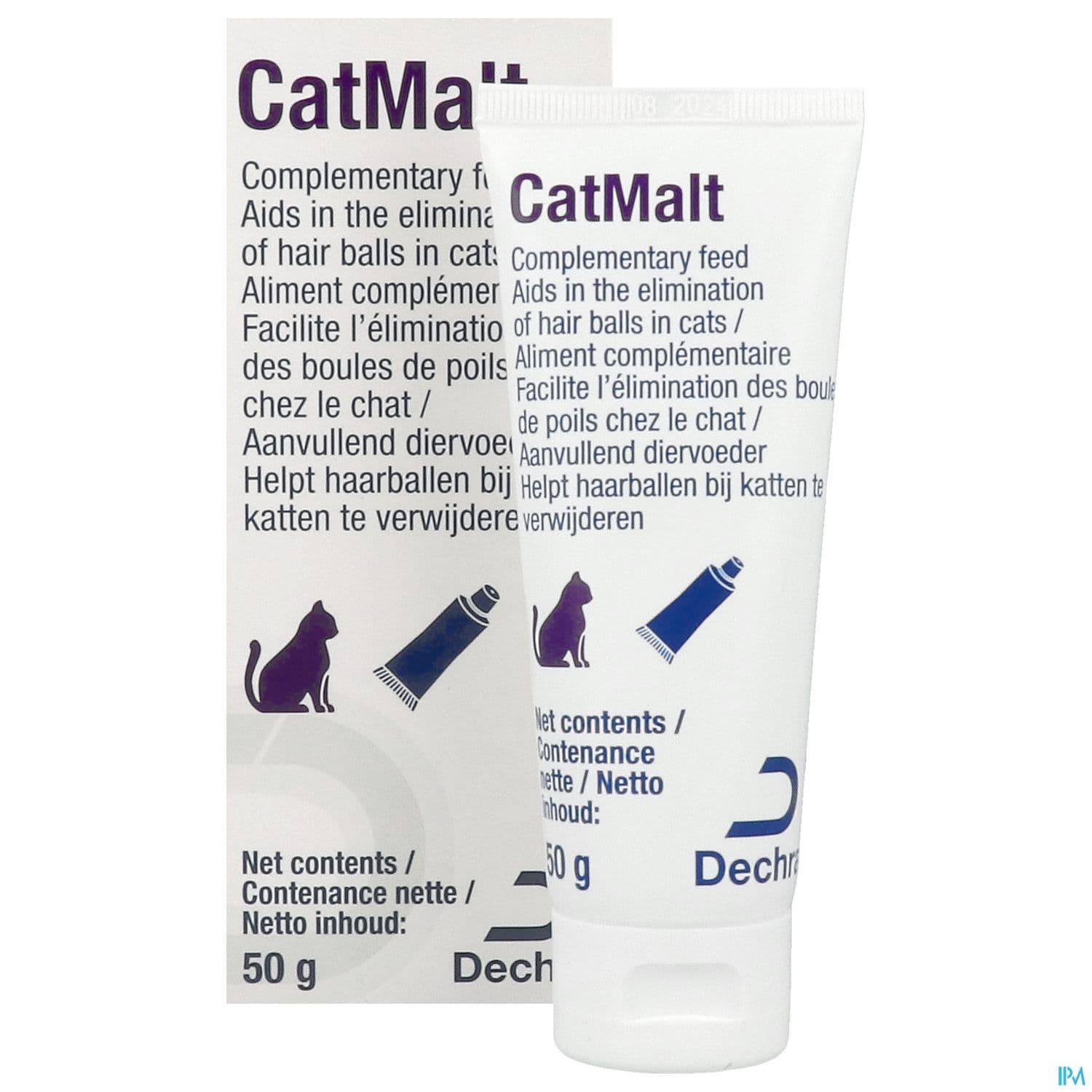 Catmalt Laxatif Pate Orale Chat 50ml