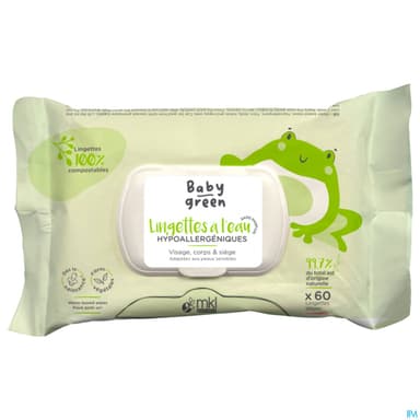 MKL BABY GREEN LINGETTE X56
