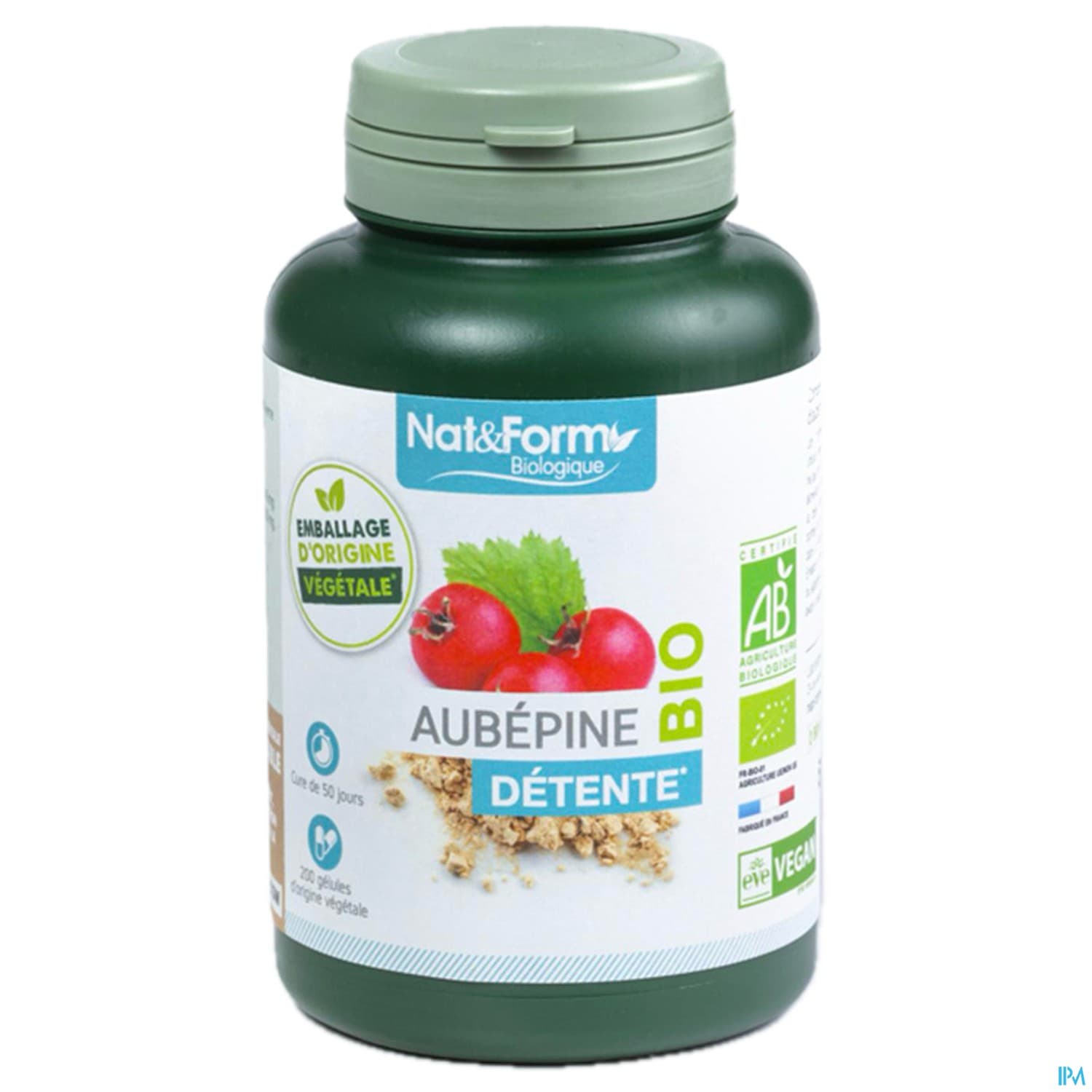 NAT&FORM BIO AUBEPINE GELVEG200