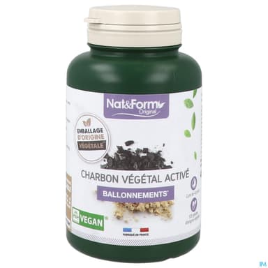 Nat Et Form Charbon Vegetal Gelule 200