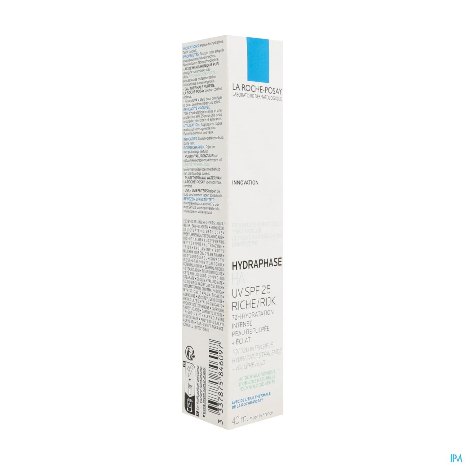 HYDRAPHASE HA SPF25 RICHE 40ML