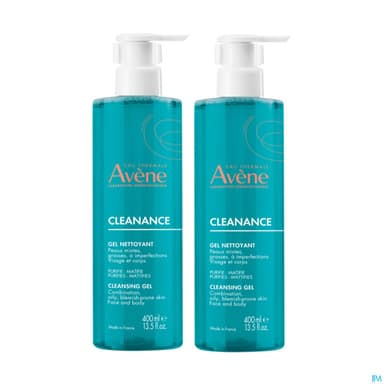 AVENE CLEANANCE GEL NETT 2X400ML