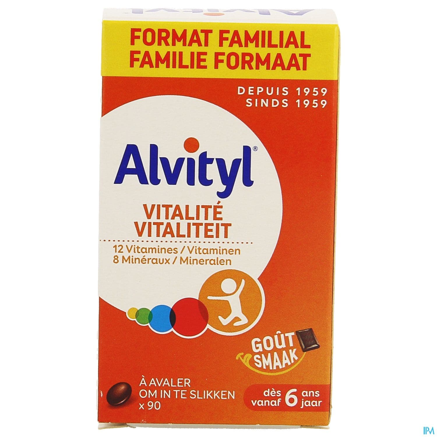 ALVITYL VITALITE A AVALER CPR 90