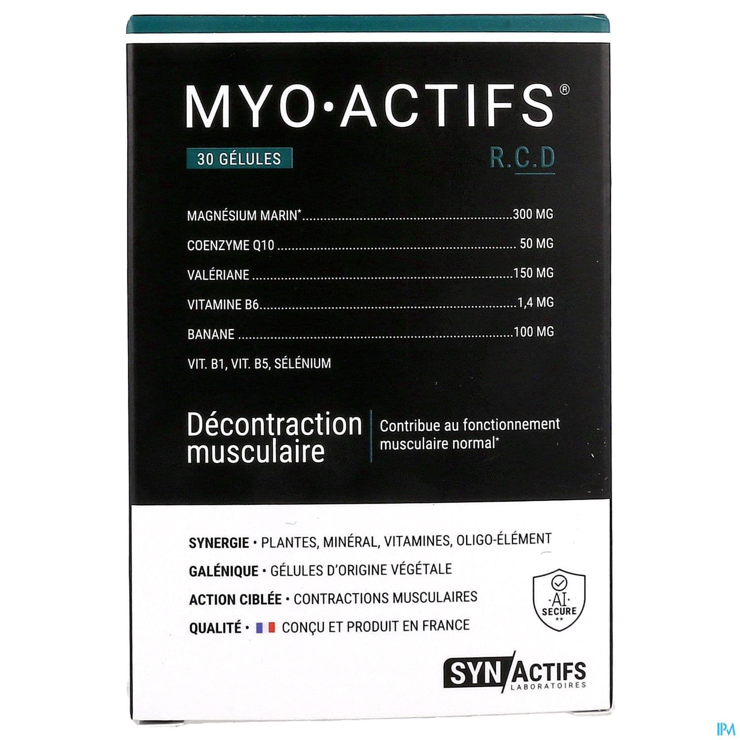 SYNACTIFS MYOACTIFS GELUL 30