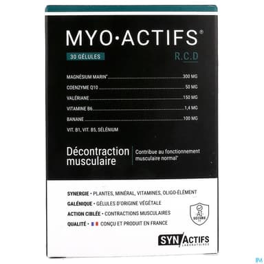 SYNACTIFS MYOACTIFS GELUL 30