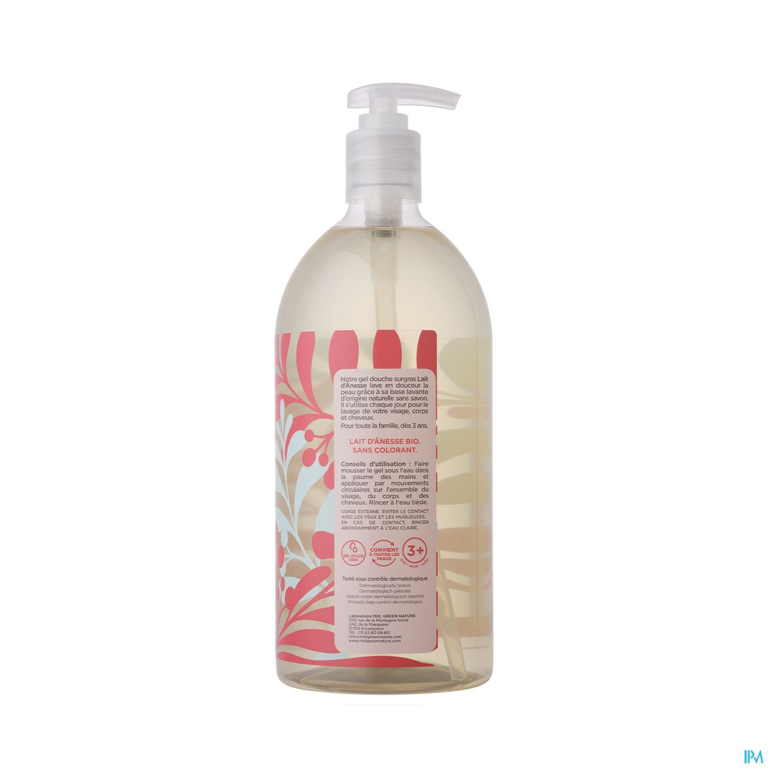 MKL GEL DCH LAIT ANESS BIO 1L
