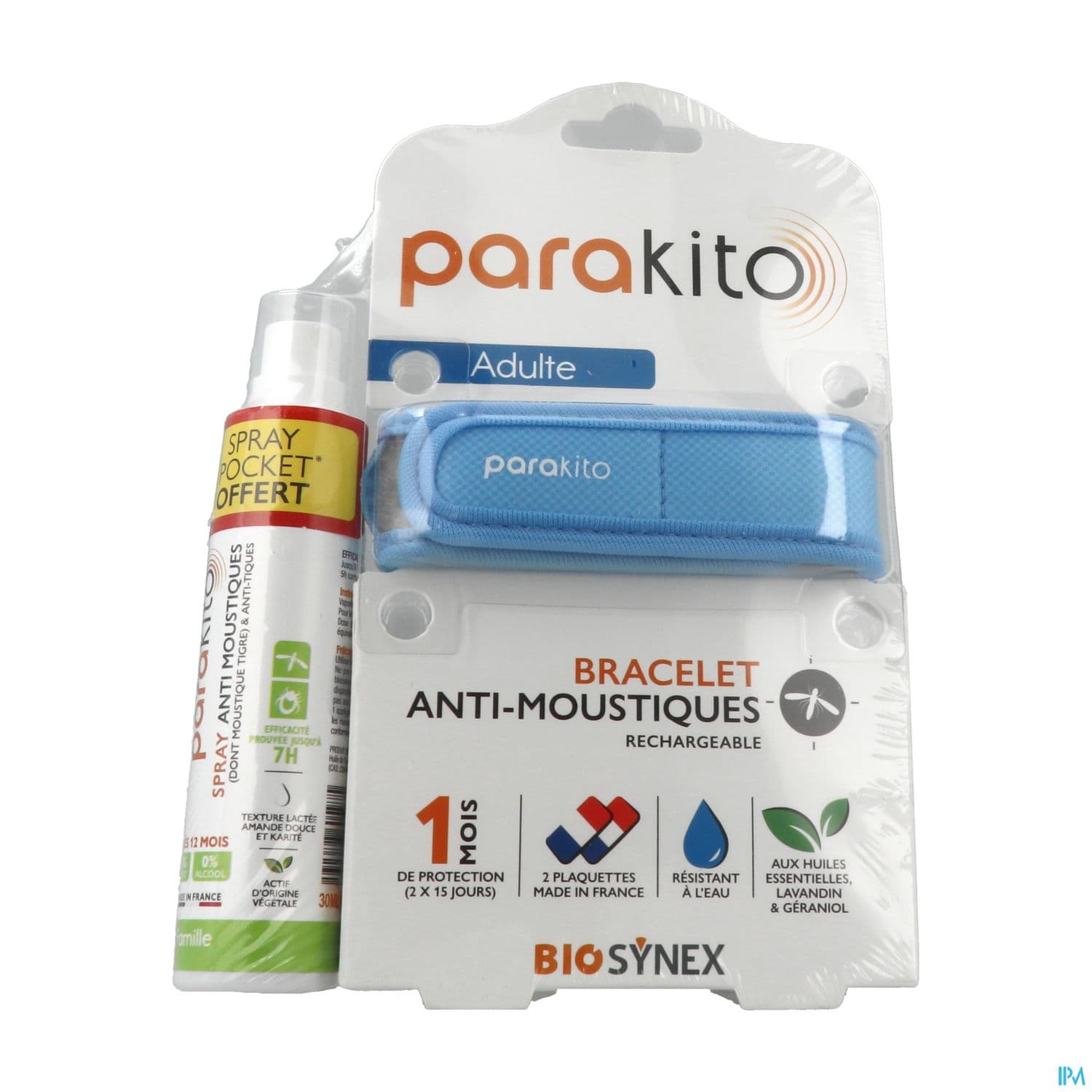 BRACEL PARAKITO AD BLEU+SPR