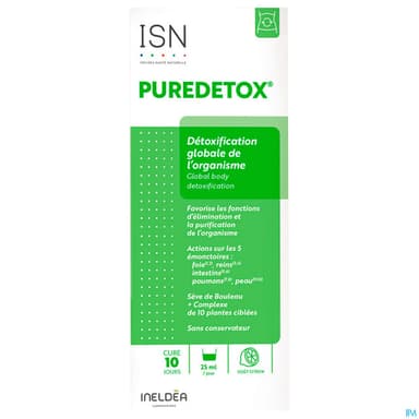 ISN PUREDETOX SOL BUV CITR 250ML