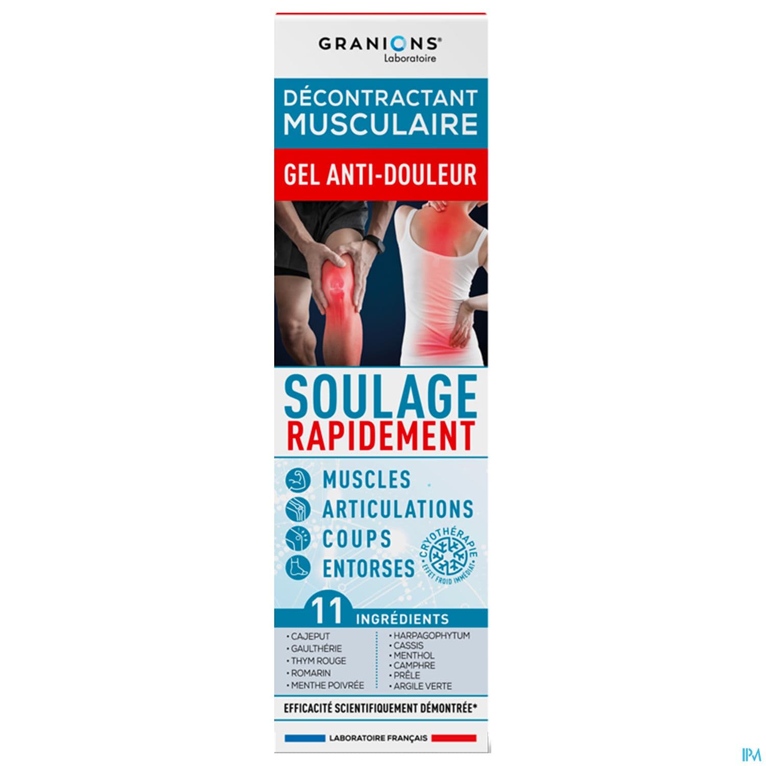 GRANIONS DECONTRACT MUSC GEL 100ML