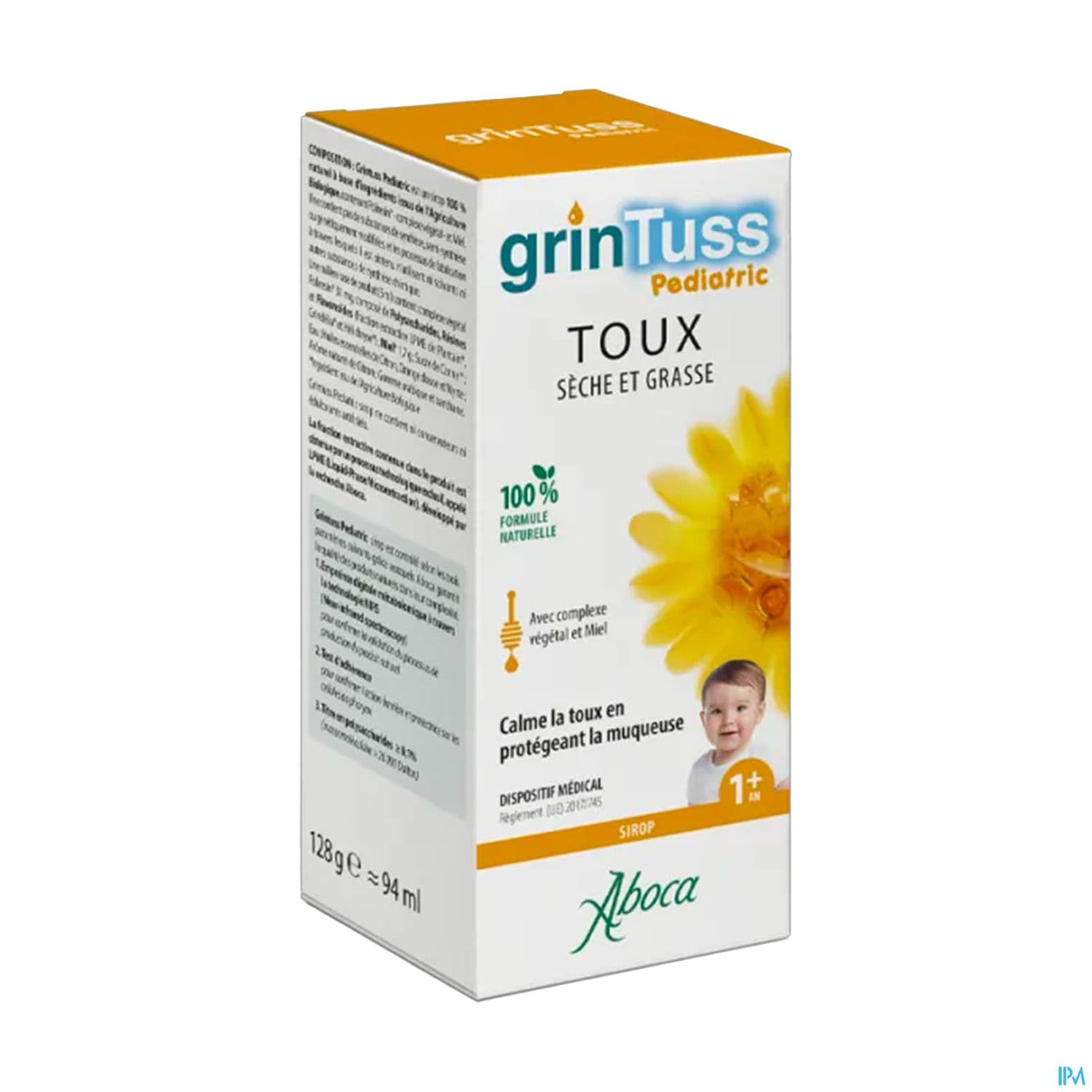 GRINTUSS TOUX SIROP PEDIATRIC 128G