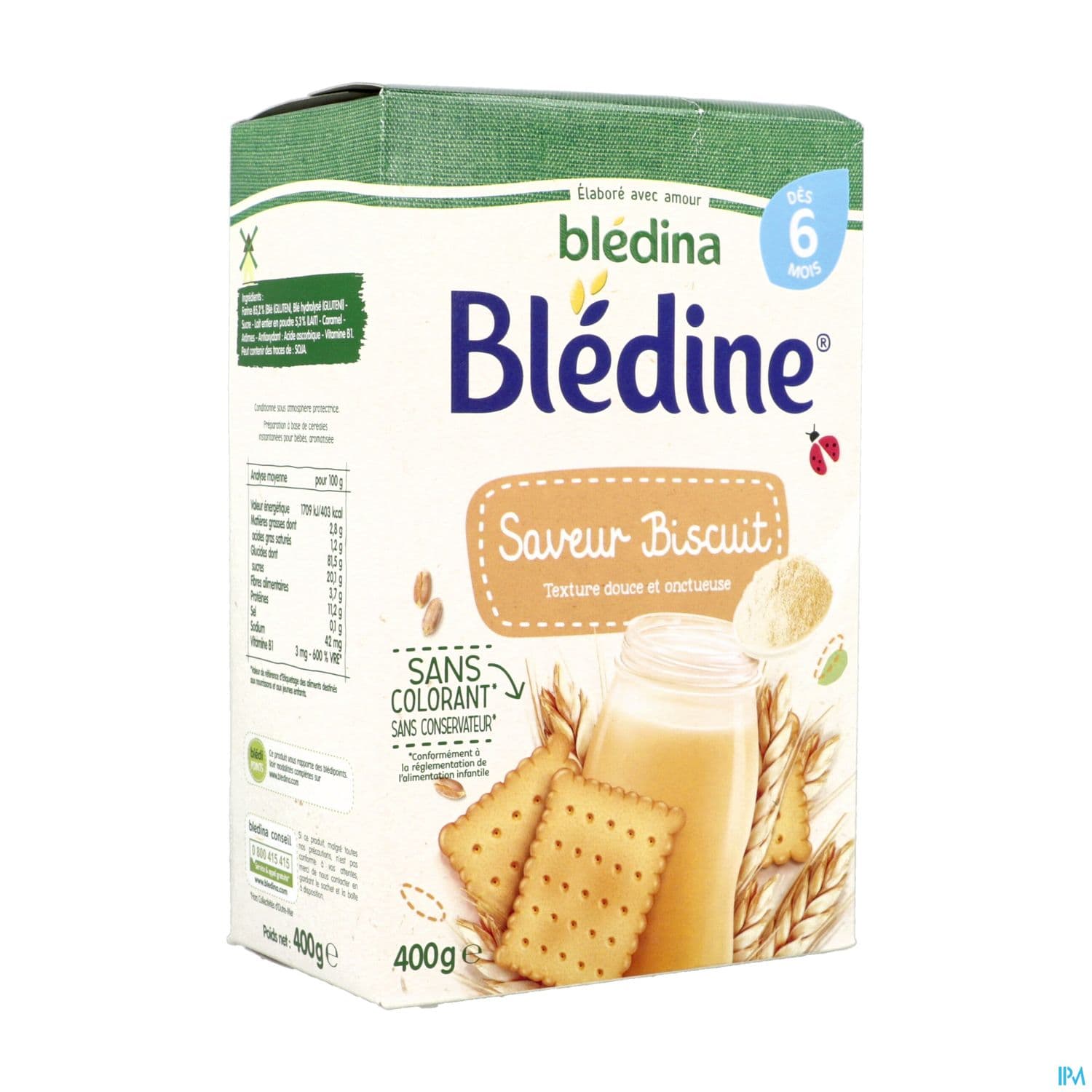 BLEDINE CER BISCUIT 400G