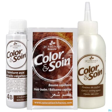 3 CHENES COLOR/SOIN CHAT BROWNI 4B