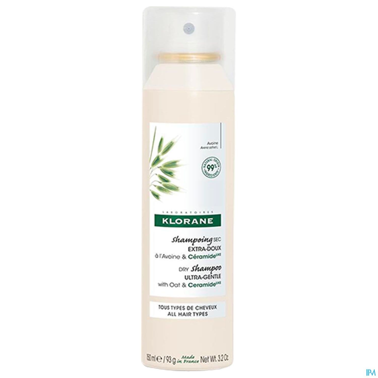 Klorane Shampooing Sec Avoine Ceramide Spray 150ml