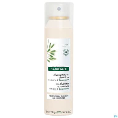 Klorane Shampooing Sec Avoine Ceramide Spray 150ml
