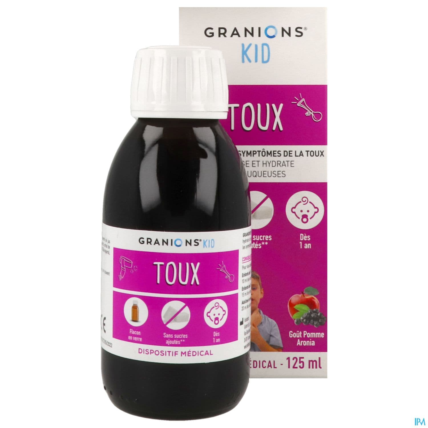 Granions Kid Toux Solution Buvable 125ml