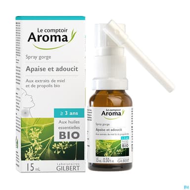 Le Comptoir Aroma Huile Essentielle Spray Gorge Bio 30ml