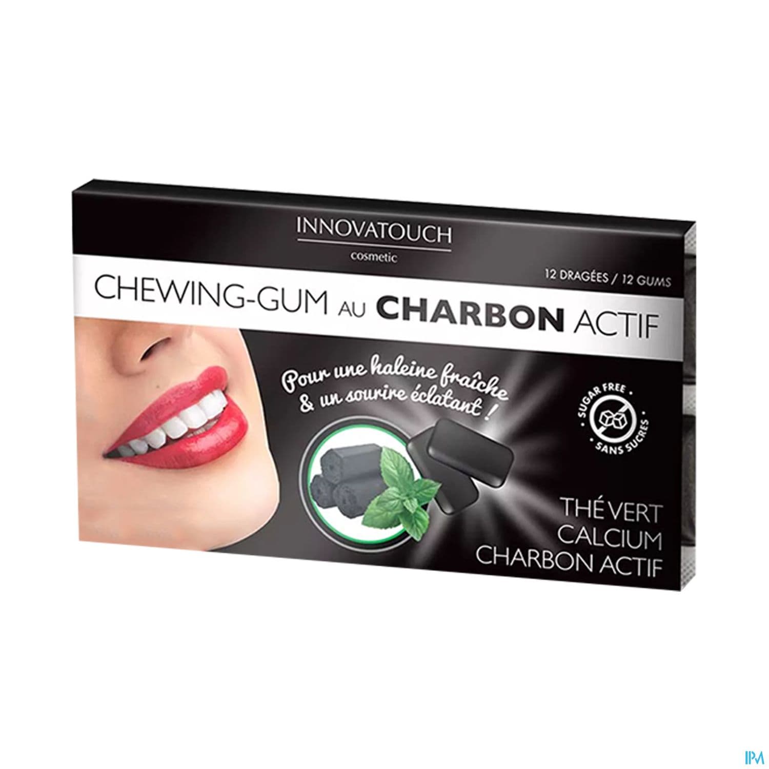 Innovatouch Cosmetic Chewing Gum Au Charbon 12