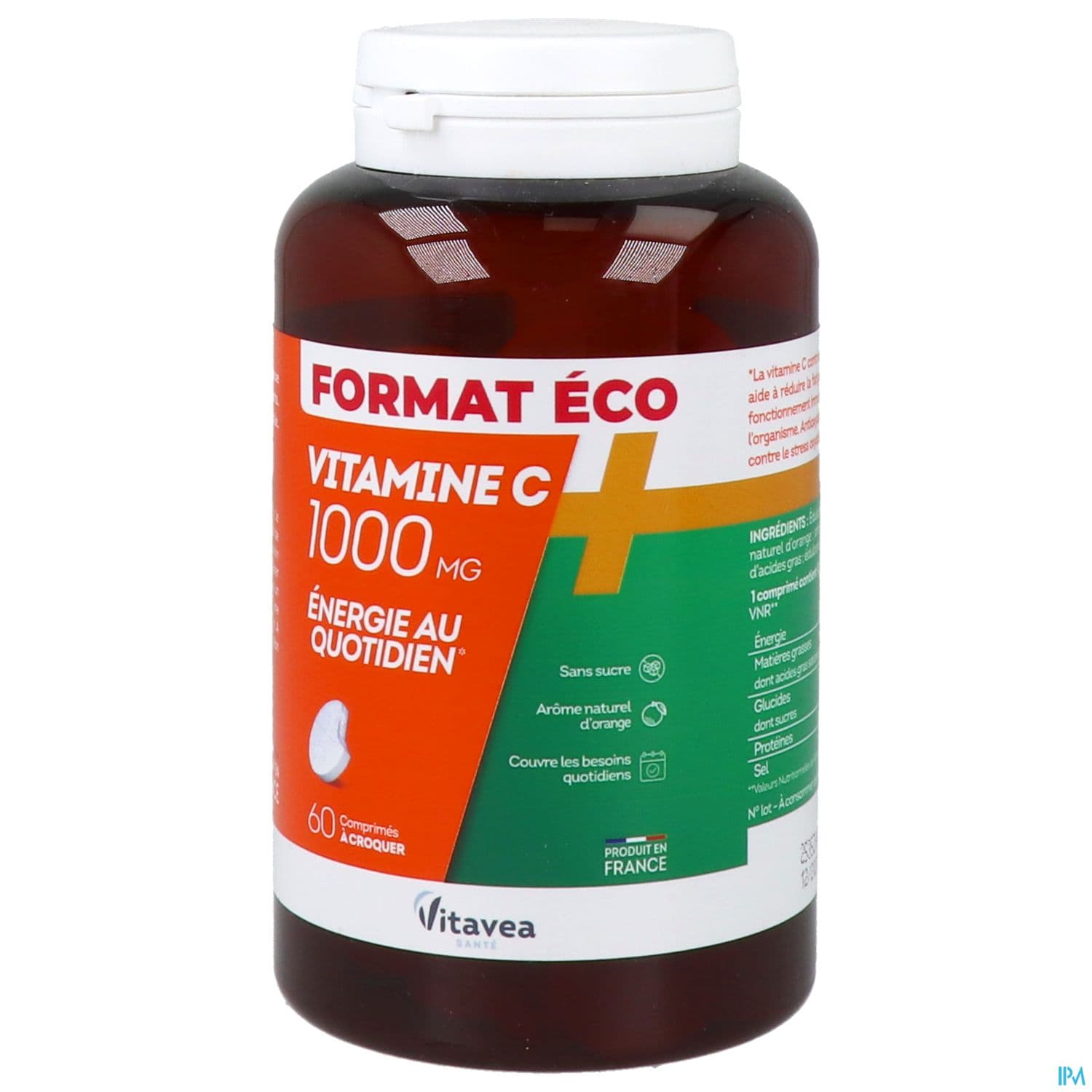 VITAVEA VIT C 1G CPR CROQ 60