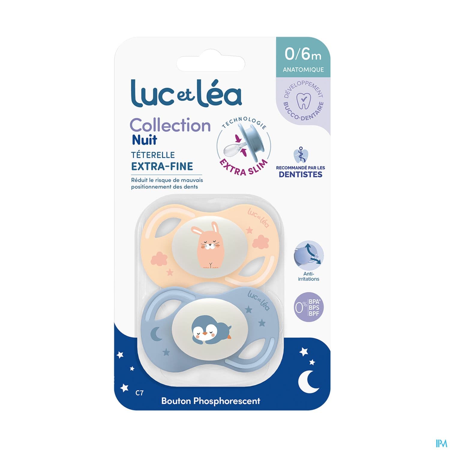 SUCET LUC COLLECT NUIT 0-6M C7 X2