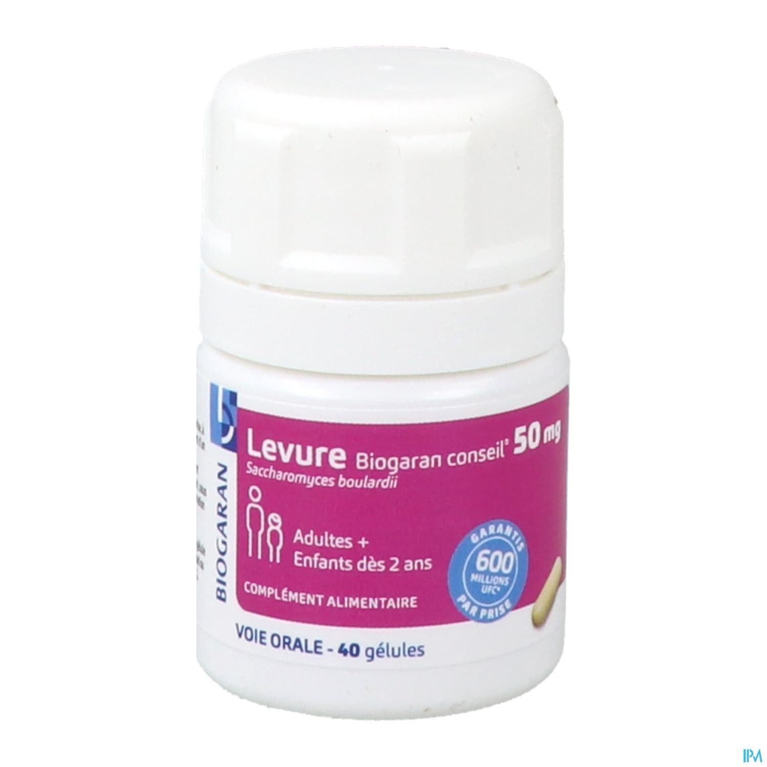 LEVURE BGR 50MG GELUL 40