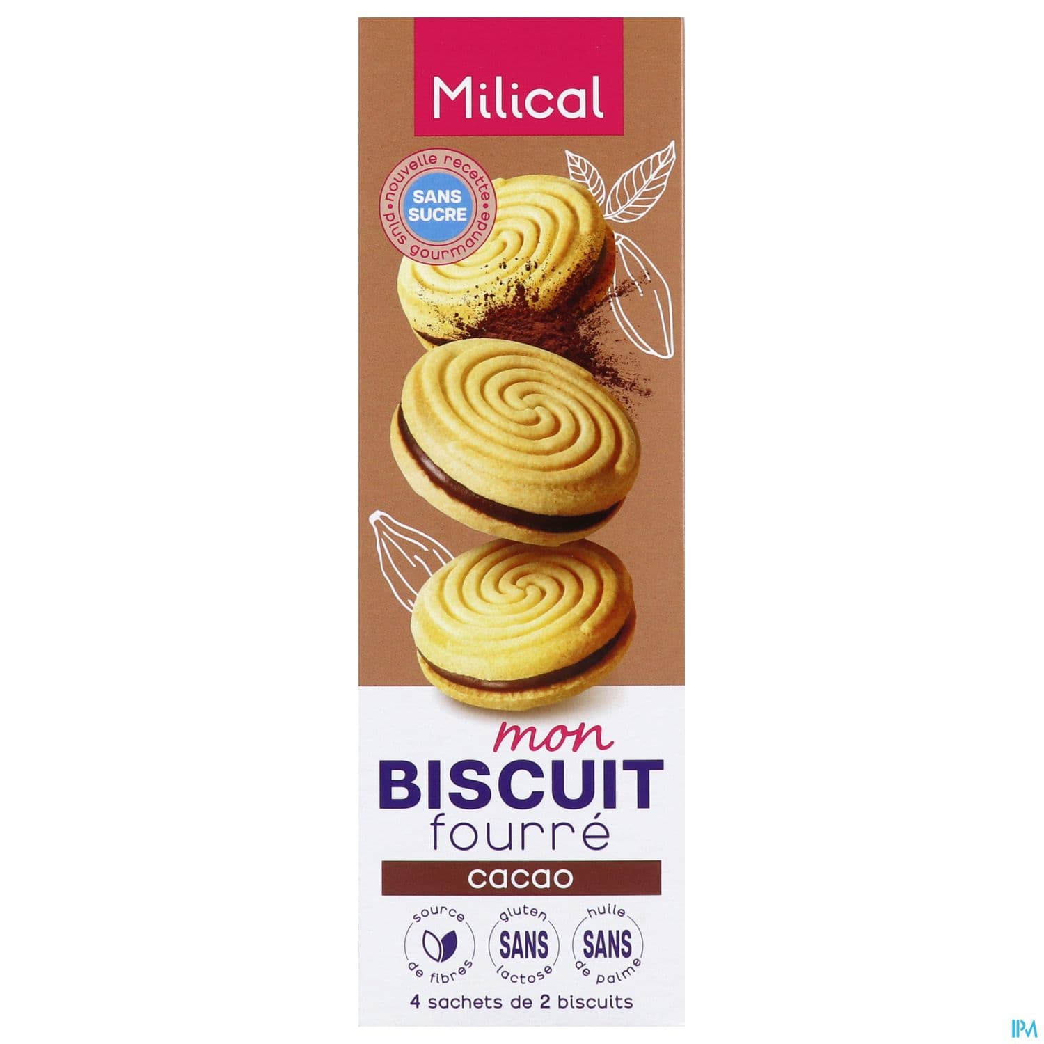 MILICAL MON BISCUIT FOURRE CACAO 8