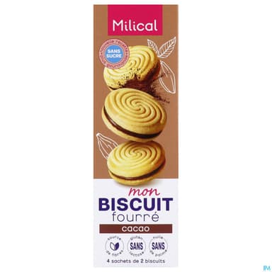 MILICAL MON BISCUIT FOURRE CACAO 8