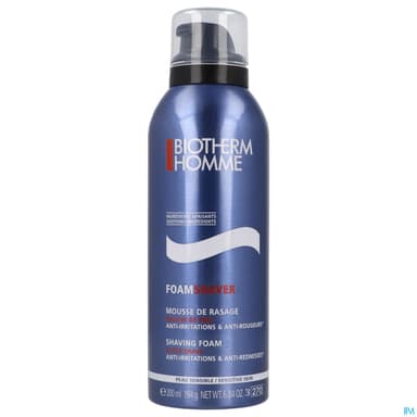 Biotherm Homme Mousse De Rasage Peaux Sensibles Spray 200ml