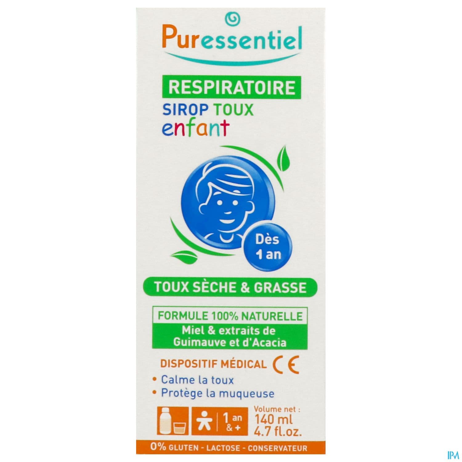 PURESSENTIEL RESP SIROP TOUX ENF